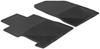 semi-custom fit front weathertech all-weather floor mats - black