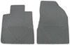 front flat weathertech all-weather floor mats - gray