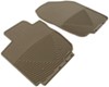 weathertech floor mats semi-custom fit front all-weather - tan