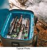 0  travel cooler cutting board pockets waterproof ice box - 21 qts 16 inch x 13 12