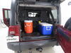 0  cargo organizers storage wall sportsman area w/ floor liner for jeep wrangler jk unlimited