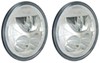 headlight light assembly vortex conversion kit - sealed beam to led w/ halo ring 7 inch round chrome h4