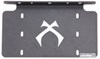 light mounts license plate mounting bracket for vision x bars up to 20 inch long