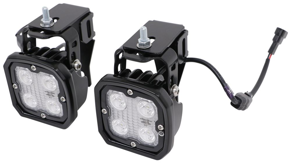 Custom Vision X Duralux LED Fog Light Upgrade Kit - Narrow Spot Beam ...