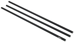 Yakima RoundBar Crossbars - Steel - Black - 48" Long - Qty 3 - Y00408-3