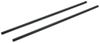 non-locking round 66 inch crossbars for yakima roof rack system (qty 2)