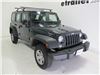 2017 jeep wrangler unlimited roof rack yakima crossbars roundbar - steel black 66 inch long qty 2