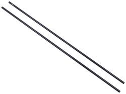 Yakima RoundBar Crossbars - Steel - Black - 78" Long - Qty 2 - Y00411