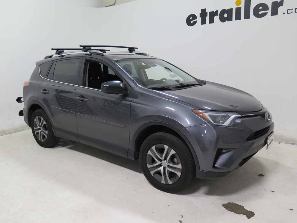 2017 Toyota RAV4 Yakima JetStream Crossbars - Aluminum - Black - 50 ...