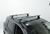 2023 nissan rogue  crossbars on a vehicle