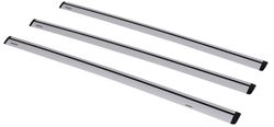 Yakima JetStream Crossbars - Aluminum - Silver - 50" Long - Qty 3 - Y00428-3