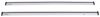 crossbars yakima jetstream - aluminum silver 50 inch long qty 2