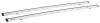 crossbars yakima jetstream - aluminum silver 60 inch long qty 2