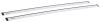 crossbars yakima jetstream - aluminum silver 70 inch long qty 2