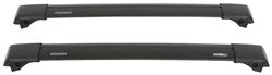 Yakima RailBar Crossbars - Raised, Factory Side Rails - Aluminum - Black - Qty 2 - Y00447-2