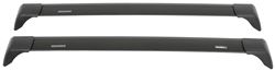Yakima FlushBar Crossbars - Raised Side Rails and Tracks - Aluminum - Black - Qty 2 - Y00456-2