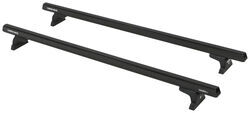 Rhino-Rack Roof Rack for Thule and Yakima Tracks - 2 Heavy-Duty Crossbars - Black - 54" Bars