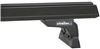 camper shell systems rhino-rack heavy-duty roof rack for shells - track mount black 59 inch bars