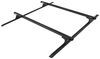 camper shell systems rhino-rack heavy-duty roof rack for shells - track mount black 54 inch bars