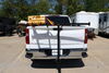 2021 chevrolet silverado 1500  folds for storage 60 inch wide yakima longarm truck bed load extender - 2 hitches aluminum 300 lbs