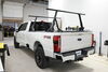 2023 ford f-350 super duty  truck bed adjustable height yakima overhaul hd ladder rack - aluminum 500 lbs 78 inch crossbars