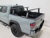 2021 toyota tacoma  truck bed w/ tonneau cover adapter fixed height yakima outpost hd overland rack adapters - 68 inch crossbars