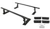 truck bed w/ tonneau cover adapter fixed height yakima outpost hd overland rack adapters - 60 inch crossbars