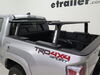2020 toyota tacoma  truck bed fixed rack on a vehicle