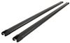 crossbars yakima sightline roof rack for flush rails - hd aluminum black qty 2