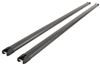 crossbars yakima sightline roof rack for flush rails - hd aluminum black qty 2