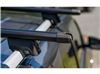 0  crossbars yakima sightline roof rack for flush rails - hd aluminum black qty 2