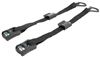ladder racks cargo control yakima hd hook straps with cam buckles - 10' x 1-1/16 inch 250 lbs qty 2