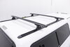 0  camper shell systems aero bars rhino-rack roof rack for factory tracks - 2 vortex crossbars black 54 inch