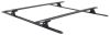 camper shell systems rhino-rack aero bar roof rack for shells - track mount black 54 inch bars