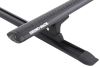 camper shell systems rhino-rack aero bar roof rack for shells - track mount black thick 65 inch long