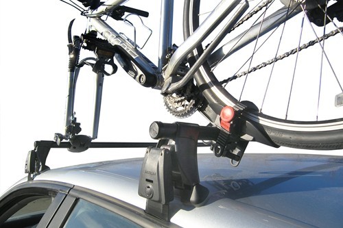 upright bike rack
