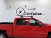2015 chevrolet silverado 1500  fork mount aero bars factory round square yakima forklift roof mounted bike carrier -