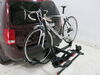 2011 honda pilot  folding rack tilt-away 2 bikes on a vehicle