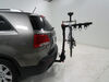 2013 kia sorento  hanging rack fits 2 inch hitch on a vehicle