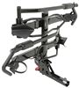 platform rack folding tilt-away yakima holdup evo bike for 2 bikes - inch hitches wheel mount