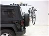 2007 jeep wrangler unlimited  frame mount - anti-sway dual arm yakima spareride 2 bike rack spare tire folding arms