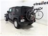 2007 jeep wrangler unlimited  2 bikes dual arm on a vehicle