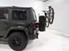 2015 jeep wrangler unlimited  frame mount - anti-sway folding yakima spareride 2 bike rack spare tire arms