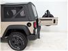 2016 jeep wrangler  frame mount - anti-sway dual arm yakima spareride 2 bike rack spare tire folding arms
