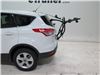 2016 ford escape  3 bikes fits most factory spoilers on a vehicle