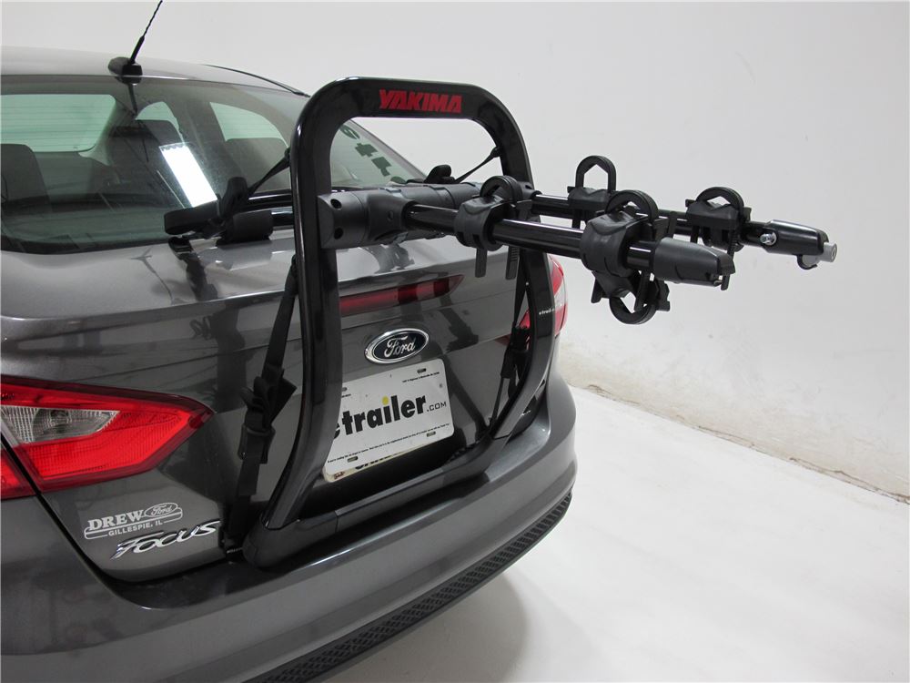 2018 Ford Focus Yakima FullBack 2 Bike Rack Trunk Mount Adjustable Arms