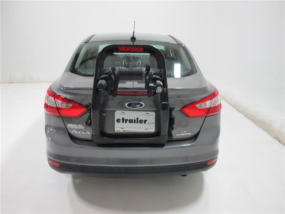2018 Ford Focus Yakima FullBack 2 Bike Rack Trunk Mount Adjustable Arms