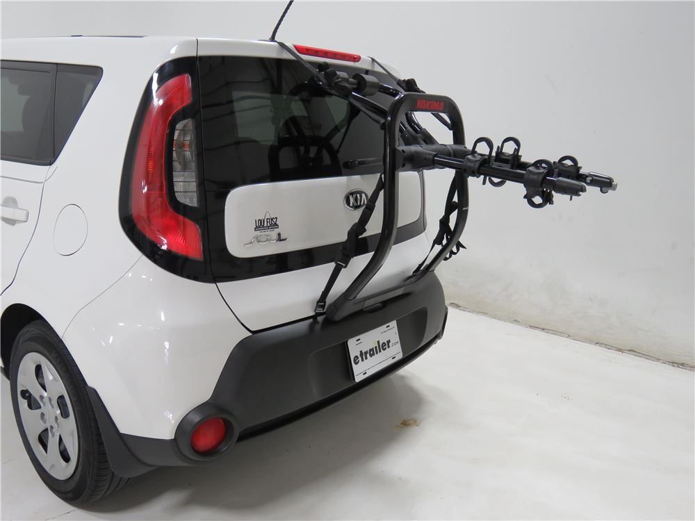 2019 Kia Soul Yakima FullBack 2 Bike Rack - Trunk Mount - Adjustable Arms