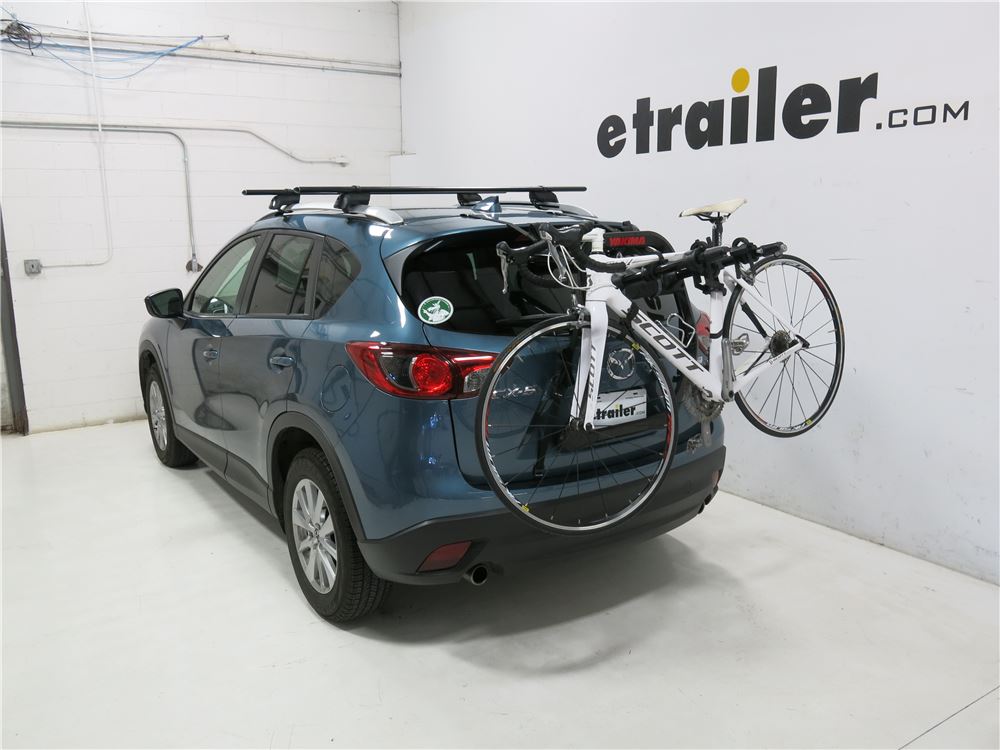 bike trunk rack for a mazda protege car