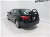 2018 toyota corolla  2 bikes fits most factory spoilers on a vehicle